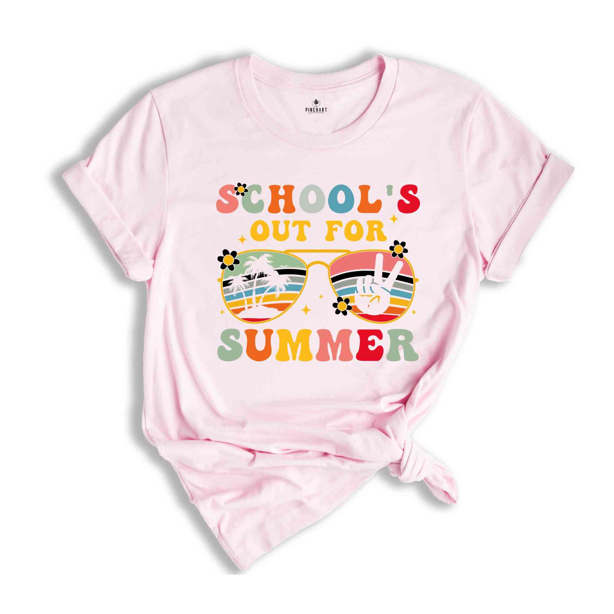 Schools Out For Summer Shirt, Beach Vibes Shirt, Summer Beach Shirt, Summer Camp Shirt, Retro Summer Shirt, Summer Vibes Shirt,