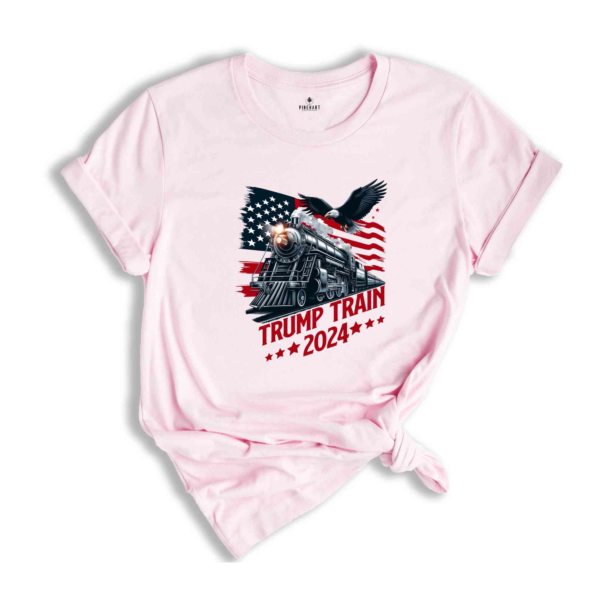 Trump Train 2024 Shirt, Funny Political T-Shirt, Donald Trump Shirt, Trump Legend Shirt, Funny Patriotic Tee