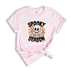 Spooky Season Shirt, Retro Spooky Shirt, Spooky Halloween, Halloween Shirt, Fall Vibes, Cozy Season Shirt, Cute Fall Shirt, Halloween Gift