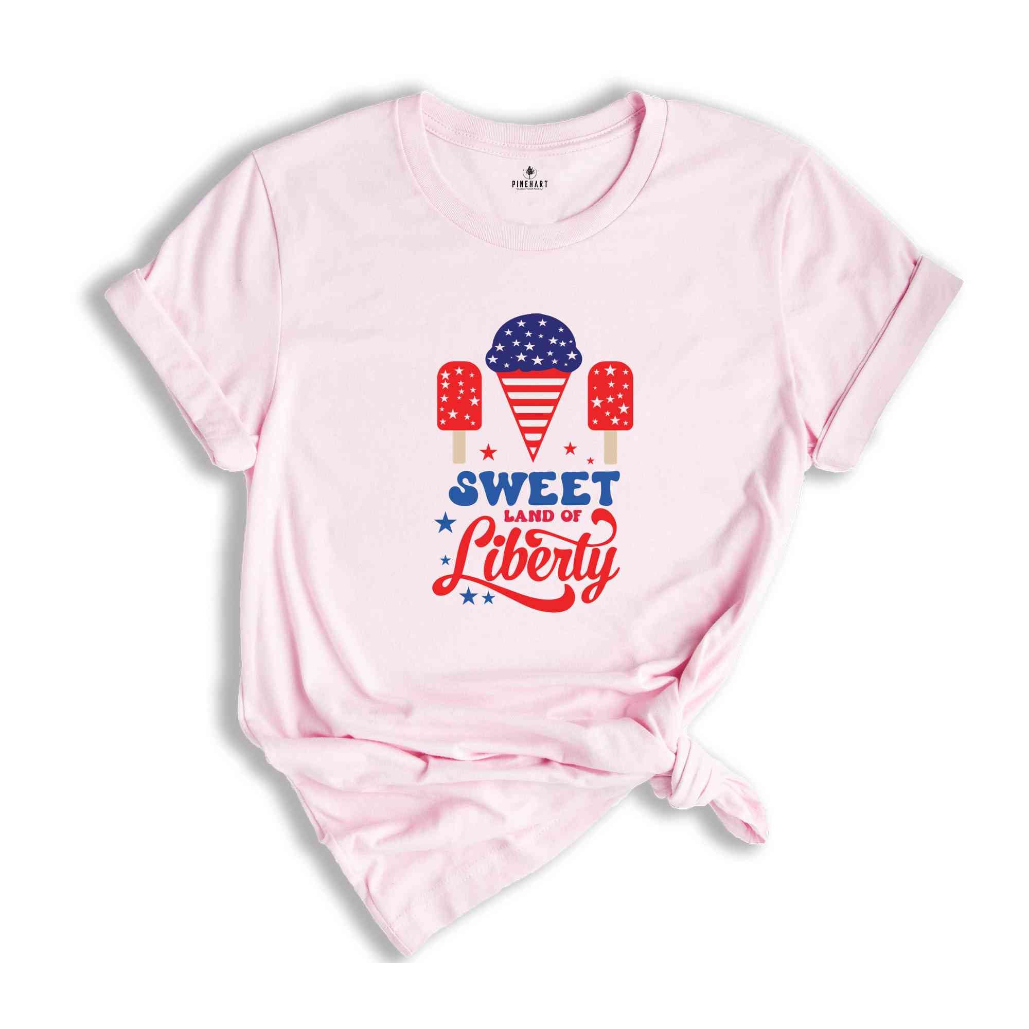 Sweet Land Of Liberty Shirt, Honor Day Tees, Patriotic Shirt, American Honor Day Shirt, Libery Shirt, Freedom Shirt