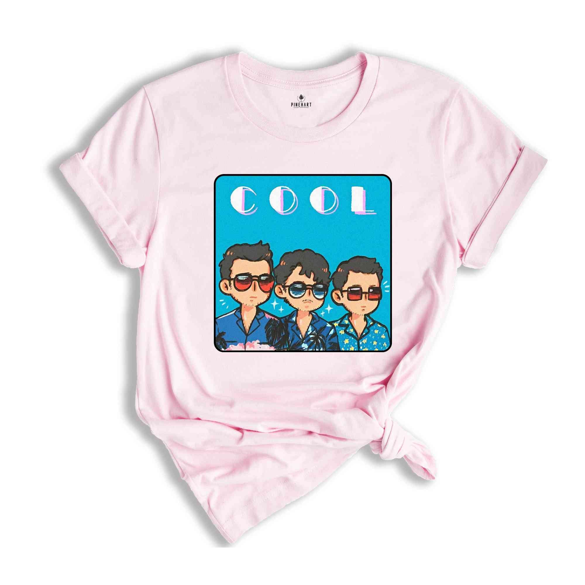 Cool Jonas Brothers Shirt, Cute Jonas Brothers Tee, Jonas Brothers Tour Shirt, Cool Dads Shirt