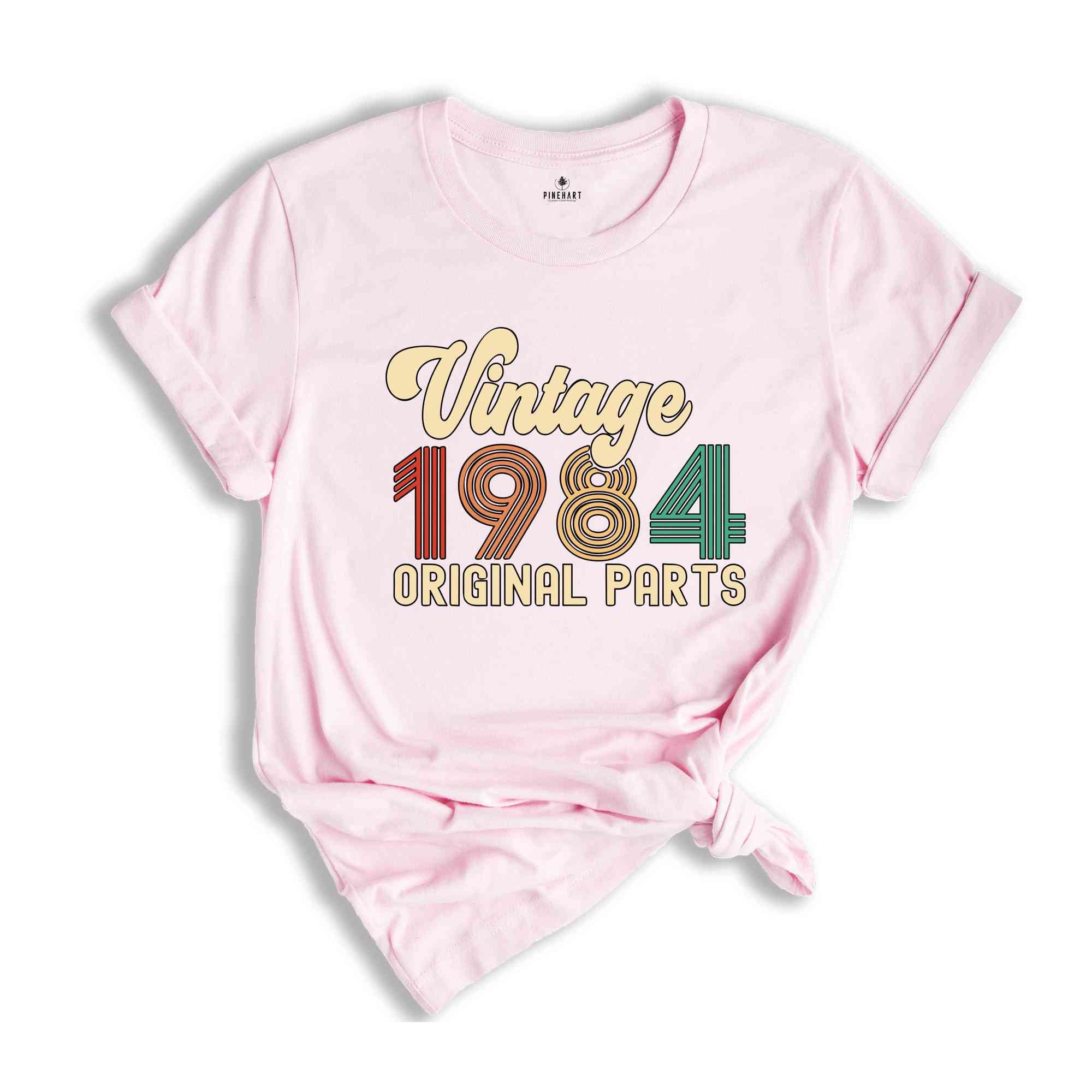 40th Birthday Shirt, Vintage 1984 Shirt, 40th Birthday Gift, 40 Years Birthday Shirt, 1984 Birthday Shirt, Retro 40th Birthday Tee