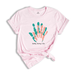 Daddy Mommy and Me Shirt, Mommy And Daddy To Be Matching Shirt, Family Matching Gift, Cute Family Tee