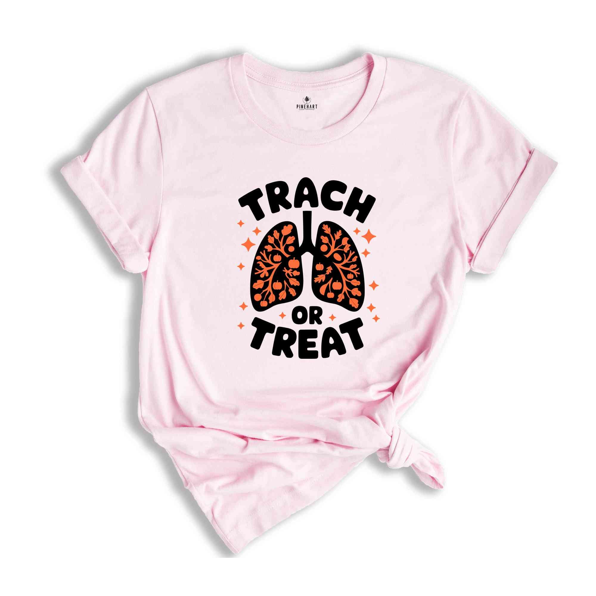 Trach Or Treat Shirt, Nurse Halloween Shirt, Funny Rt Halloween Shirt, NICU Nurse Fall Shirt, Halloween Gift, Spooky Season