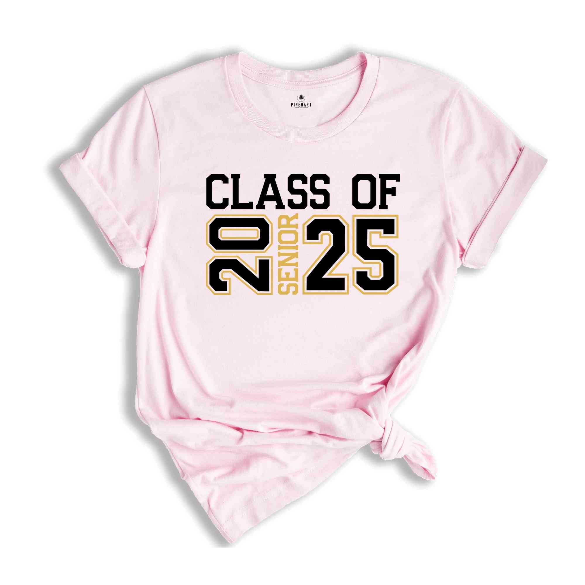 Senior 2025 Shirt, Graduation 2025 Shirt, Graduation Tee, Two Sided Senior 2025 Shirt, 2025 School Trip Gift, High School Graduation Gift