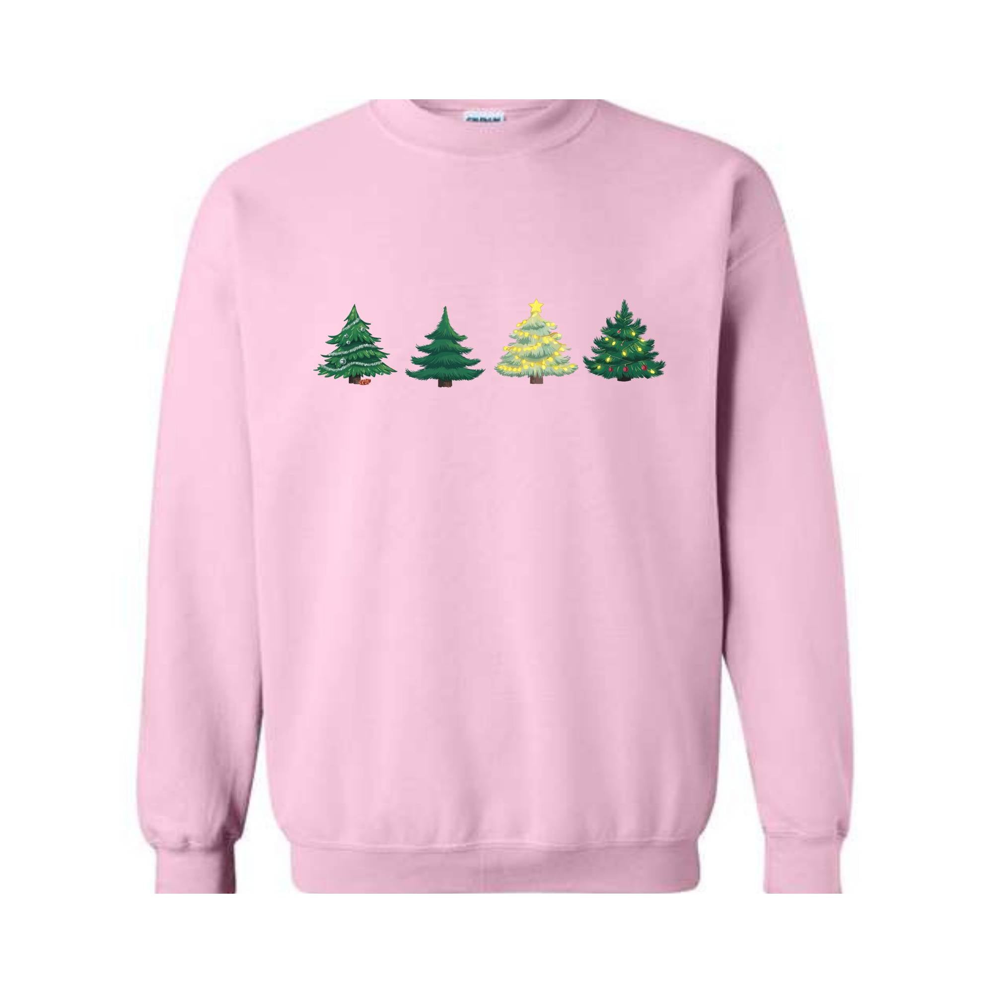 Green Tree Christmas Sweater, Christmas Sweater, Christmas Crewneck, Christmas Tree Sweatshirt, Holiday Sweaters for Women