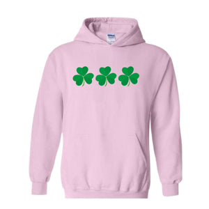 Shamrock St Patrick's Day Sweatshirt, St Patricks Hoodie, St Patrick's Day Gift, Shamrock Hoodie, Lucky Sweatshirt, Lucky Irish Hoodie