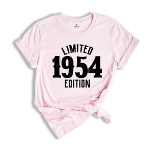 70th Birthday Shirt, Limited 1954 Edition Shirt, 70 Years Old Shirt, 70 Years Old Birthday Gift, 1954 Birthday Gift, 70th Birthday Party