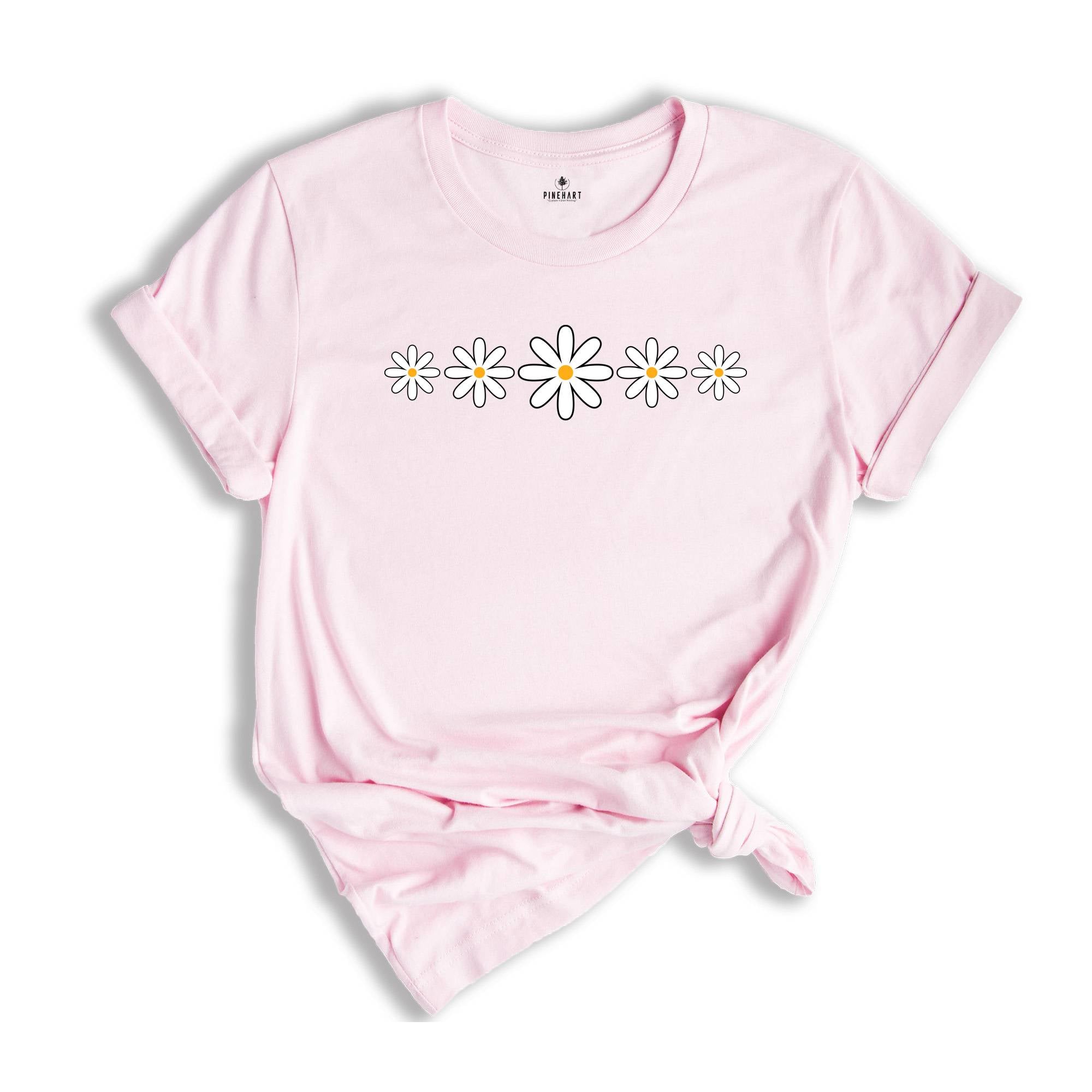 Floral Daisy Shirt, Spring Shirt, Daisies Shirt, Floral Shirt, Boho Daisy Shirt, Gardener Shirt, Wildflowers Shirt, Garden Shirt