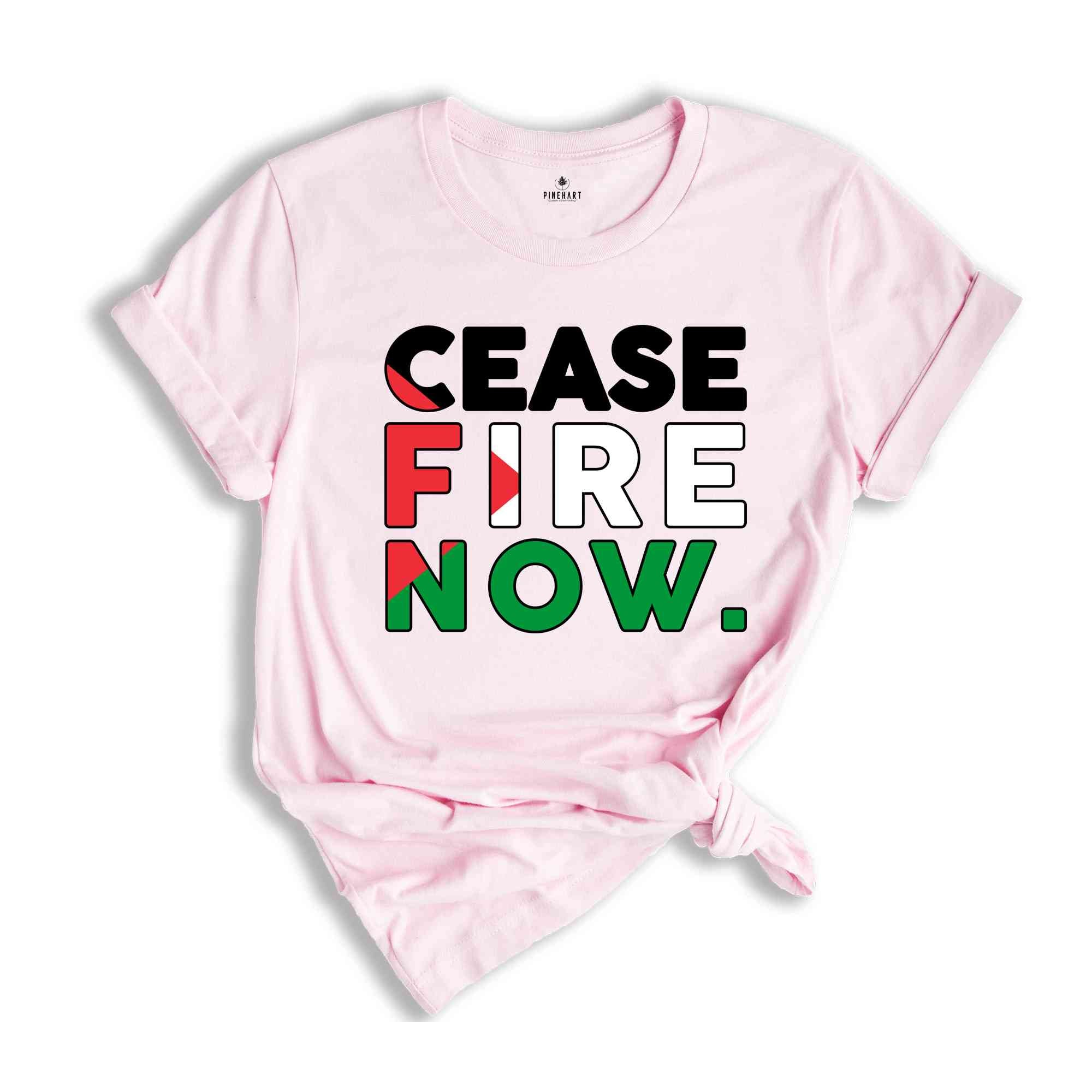 Cease Fire Now Shirt, Free Palestine Shirt, Peace Shirt, Equality Shirt, Activist Shirt, Human Rights Shirt, Social Justice Shirt