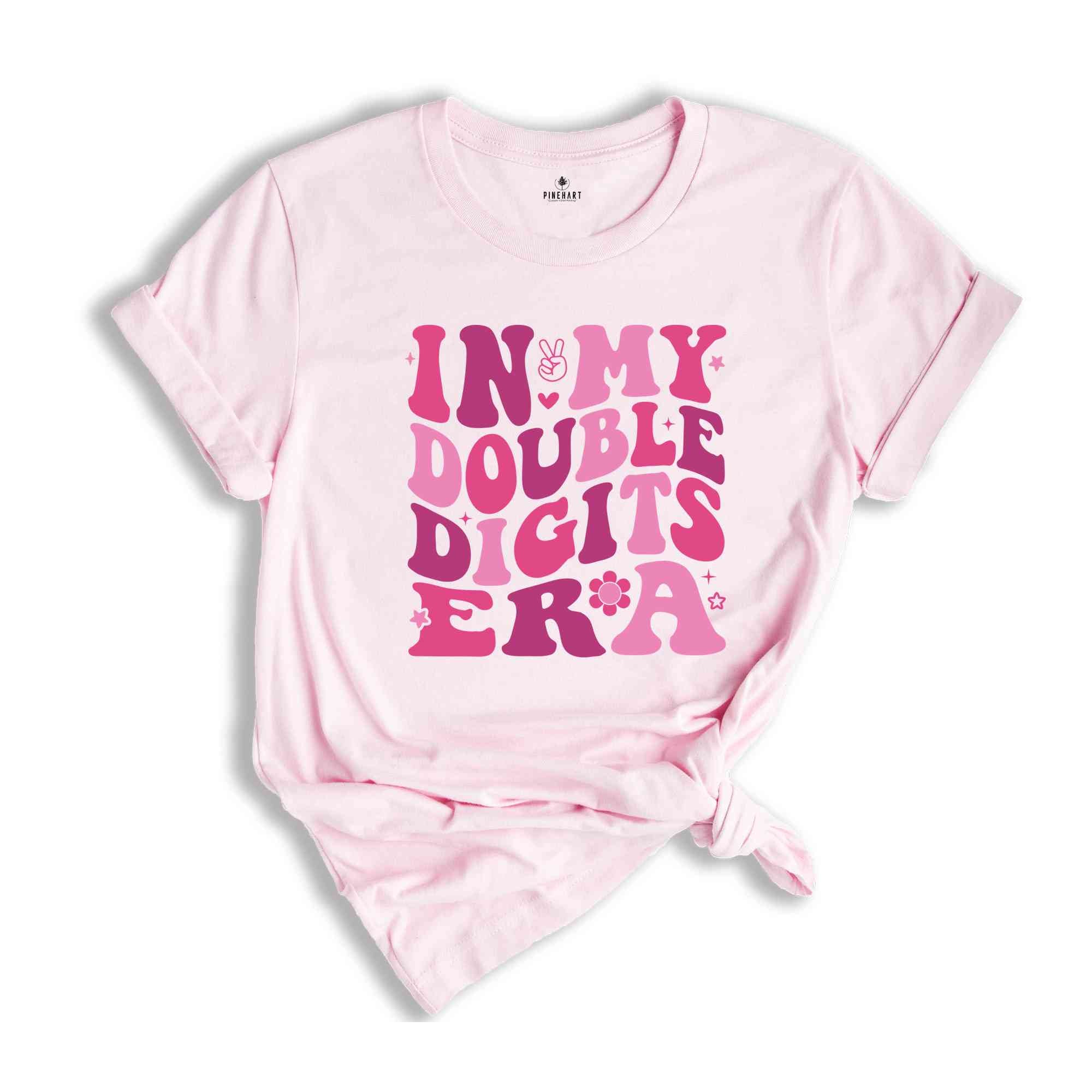 In My Double Digits Era Shirt, Birthday Girl Shirt, Cute Birthday Shirt, Kids Birthday Shirt, Ten Year Old Shirt, Birthday Party Shirt