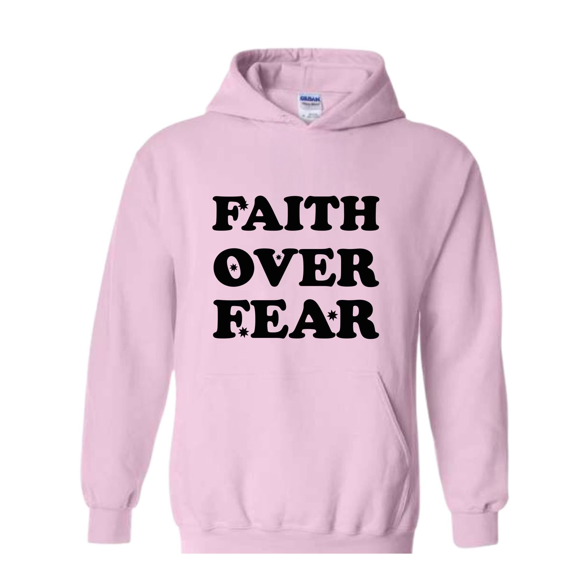 Faith Over Fear Religious Sweatshirt, Christian Sweatshirt, Jesus Sweatshirt, Faith Sweatshirt, Faith Over Fear, Religious Gift