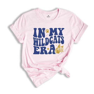 In My Wildcats Era Shirt, Wildcats Mascot Shirt, Team Mascot Shirt, School Spirit Shirt, Wildcats Fan Shirt, Gameday Shirt, Sports Shirt