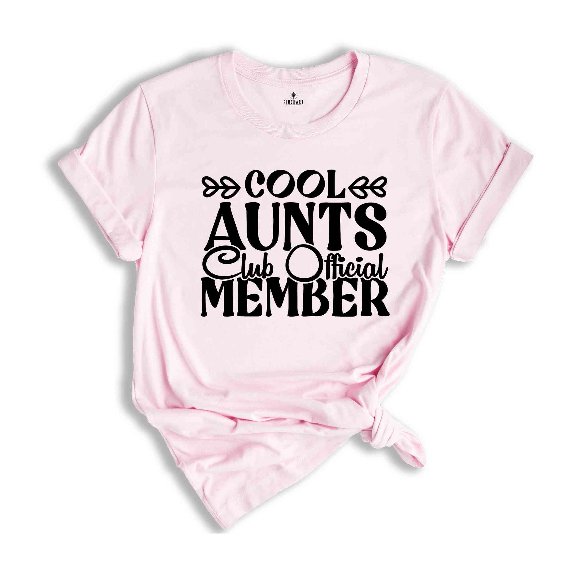 Cool Aunts Club Shirt, Gift For Auntie, Cool Sister Shirt, Best Aunt TShirt, Cute Aunt Gifts, Cool Aunt Shirt,Like A Mom Shirt,Family Tee