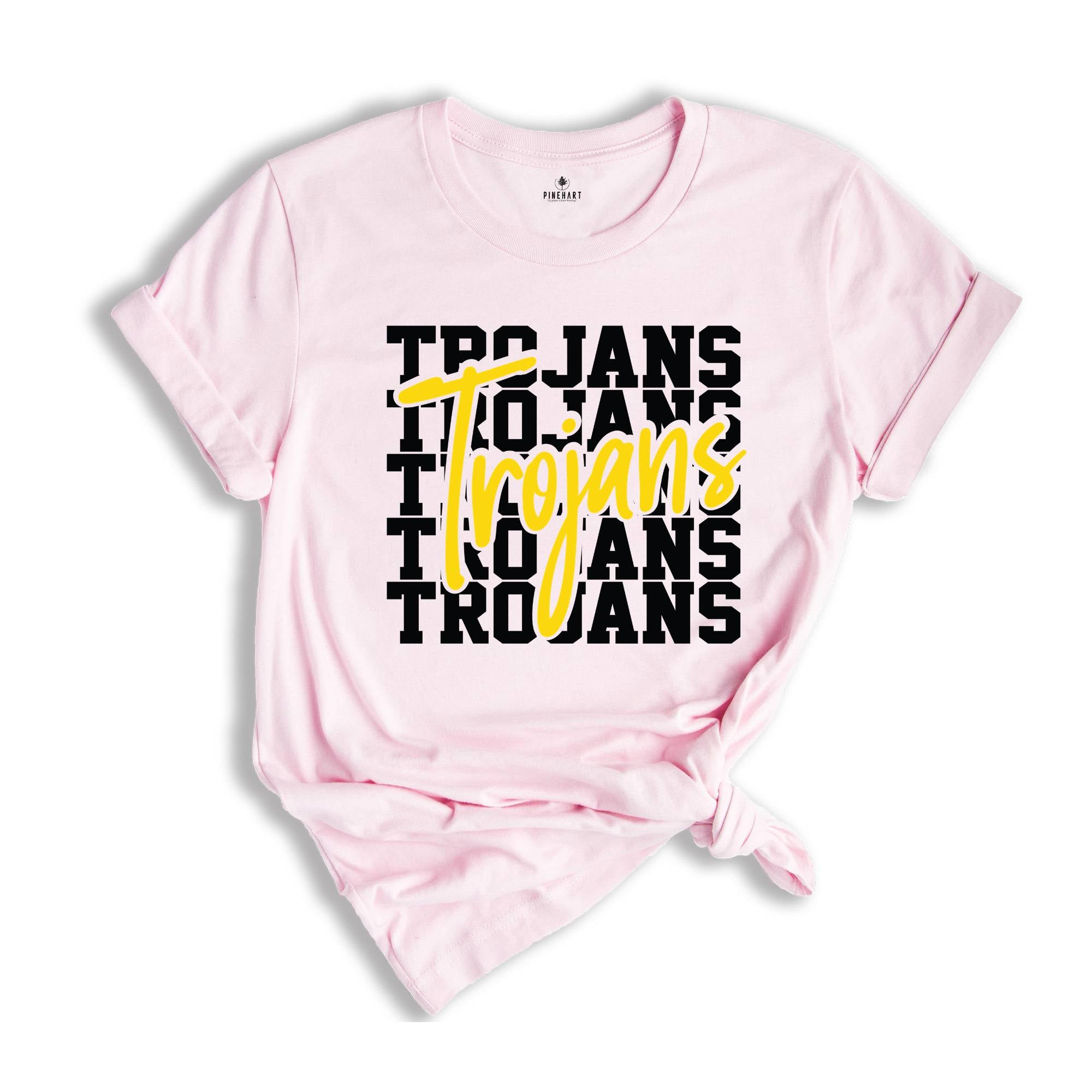 Team Mascot Shirt, Trojans Team Shirt, Trojans Football Shirt, Trojans Fan Shirt, Trojans School Shirt, Trojans School Spirit