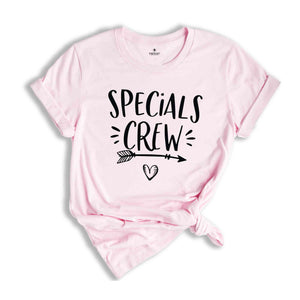 Specials Crew Shirt, Special Teacher T-Shirt, Specials Education Tee, Sped Teacher Shirt, Teacher Gift, Teacher Shirt, Specials Squad