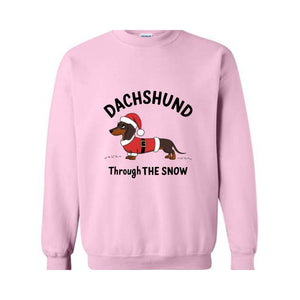 Dachshund Through the Snow Sweatshirt