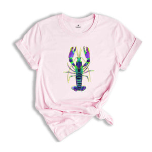 New Orleans shirt, Crawfish Tee , Fat Tuesday Gift, Crayfish Costume, Mardi Gras Party T-Shirt, Watercolor Crawfish Shirt, Festival Shirt