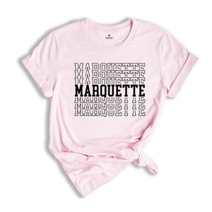 Team Mascot Shirt, Marquette Team Shirt, Marquette Football Shirt, Marquette Fan Shirt, Marquette School Shirt, Marquette School Spirit