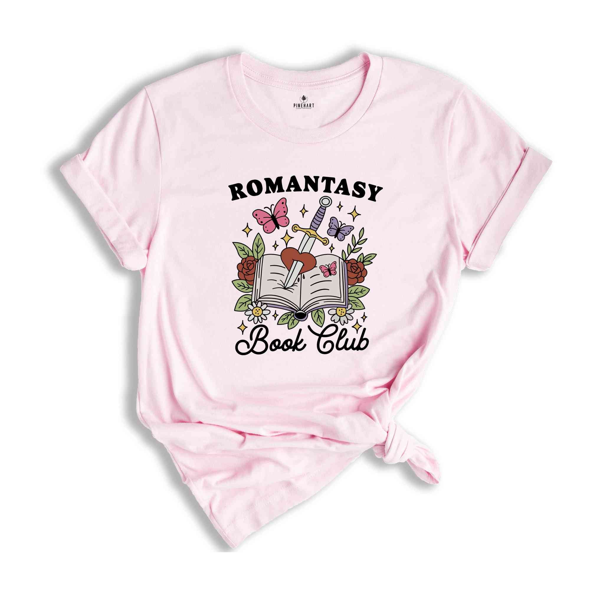 Romantasy Book Club Shirt, Romantasy Shirt, Romance Reader Shirt, Romance Reader Gifts, Bookish Shirt, Book Lover Gift, Reading Club Tee