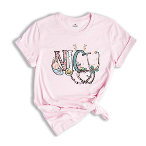 Nicu Baby Christmas T-Shirt, Nicu Nurse Shirt, Baby Christmas Nicu Shirt, Nicu T-Shirt, Nicu Nurse Christmas Gifts