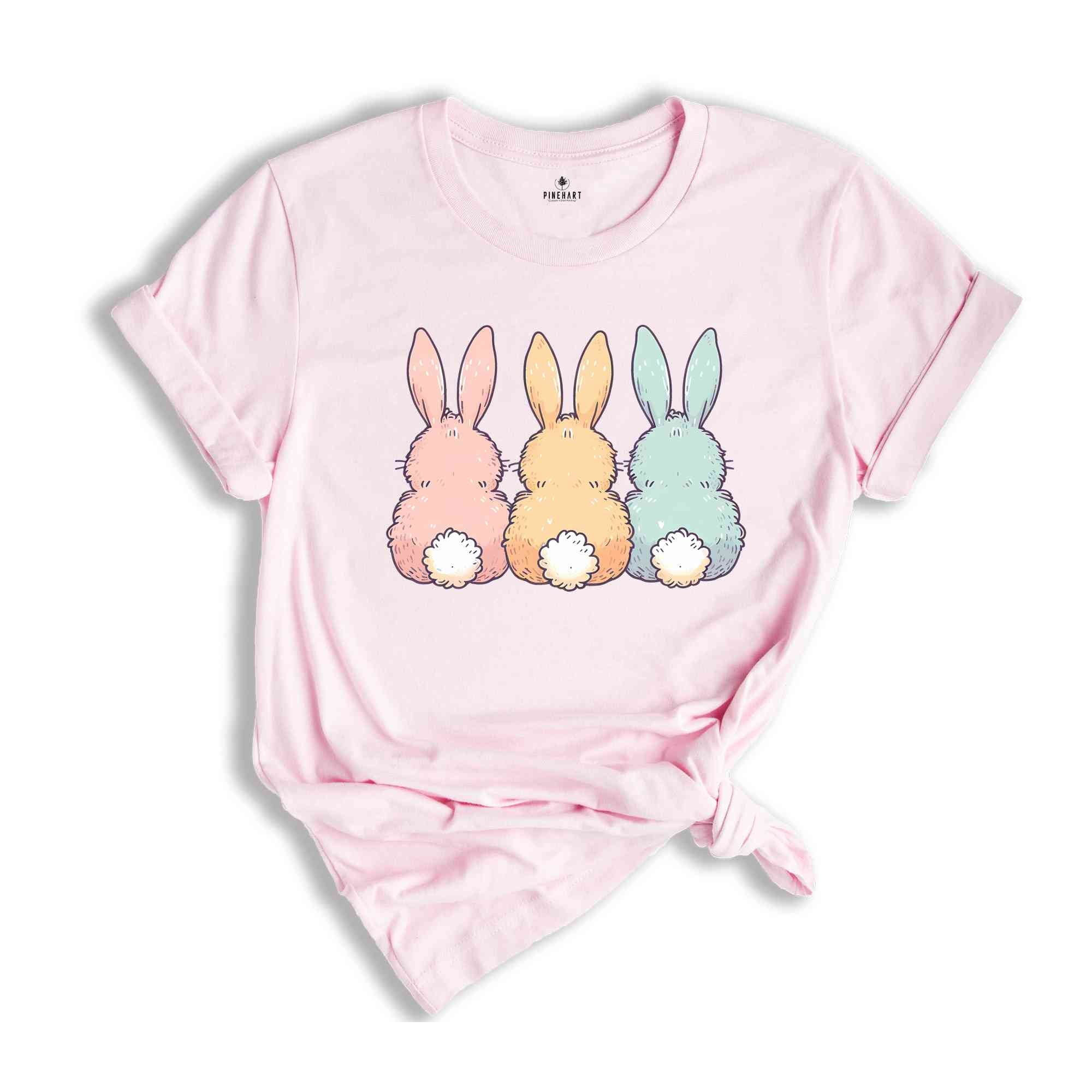 Cute Bunny Tails Shirt, Happy Easter Shirt, Easter Bunny Shirt, Rabbit Tail Shirt, Cute Easter Shirt, Bunny Lover Shirt, Easter Day Shirt