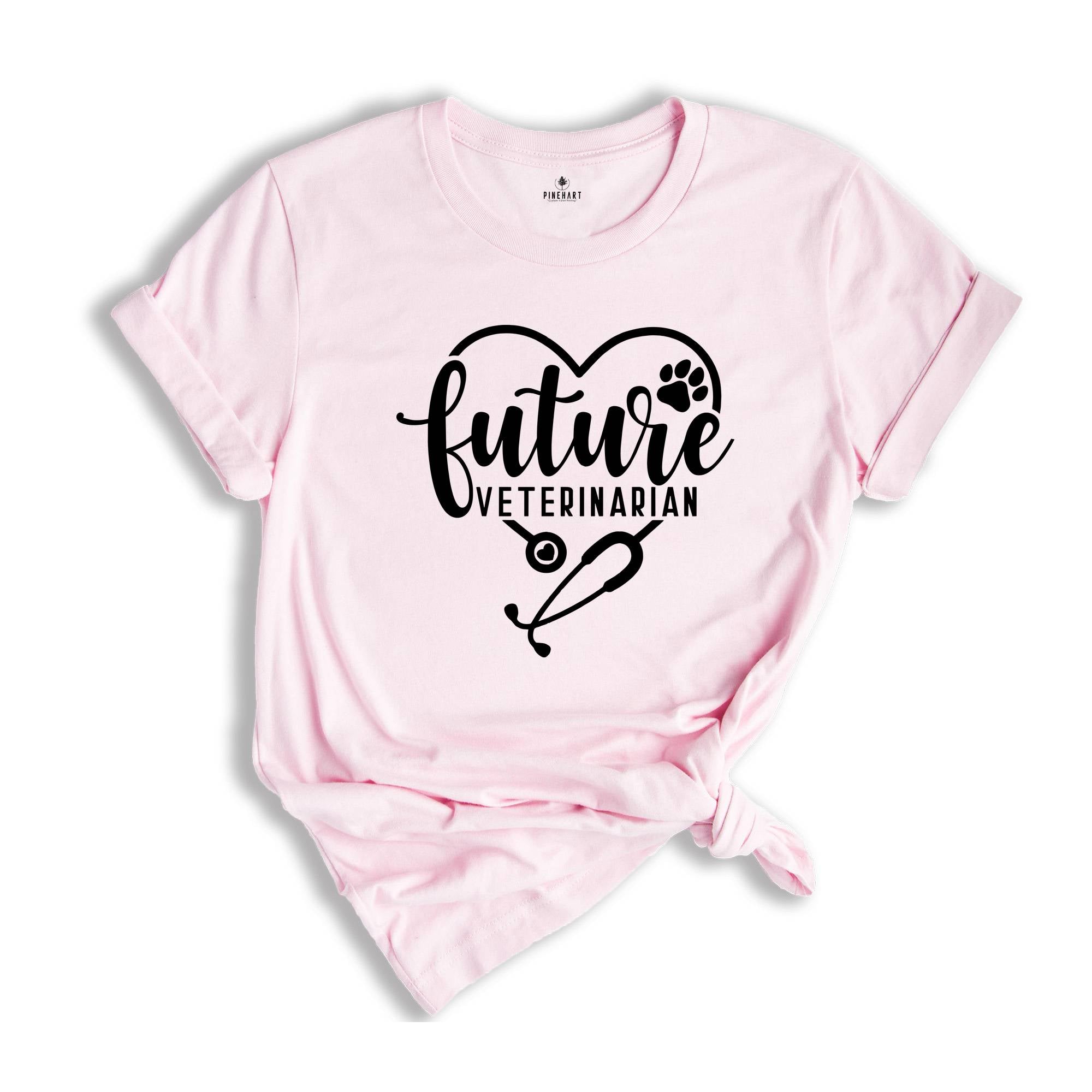 Future Veterinarian Shirt, Vet School Tshirt, Animal Lover Tee, Future Dogtor Shirt, Veterinarian Gift, Veterinarian Student, Animal Doctor