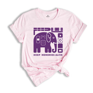 Keep Memories Alive , Alzheimers Disease Awareness Shirt, Alzheimers Awareness Tee, Alzheimers Shirt