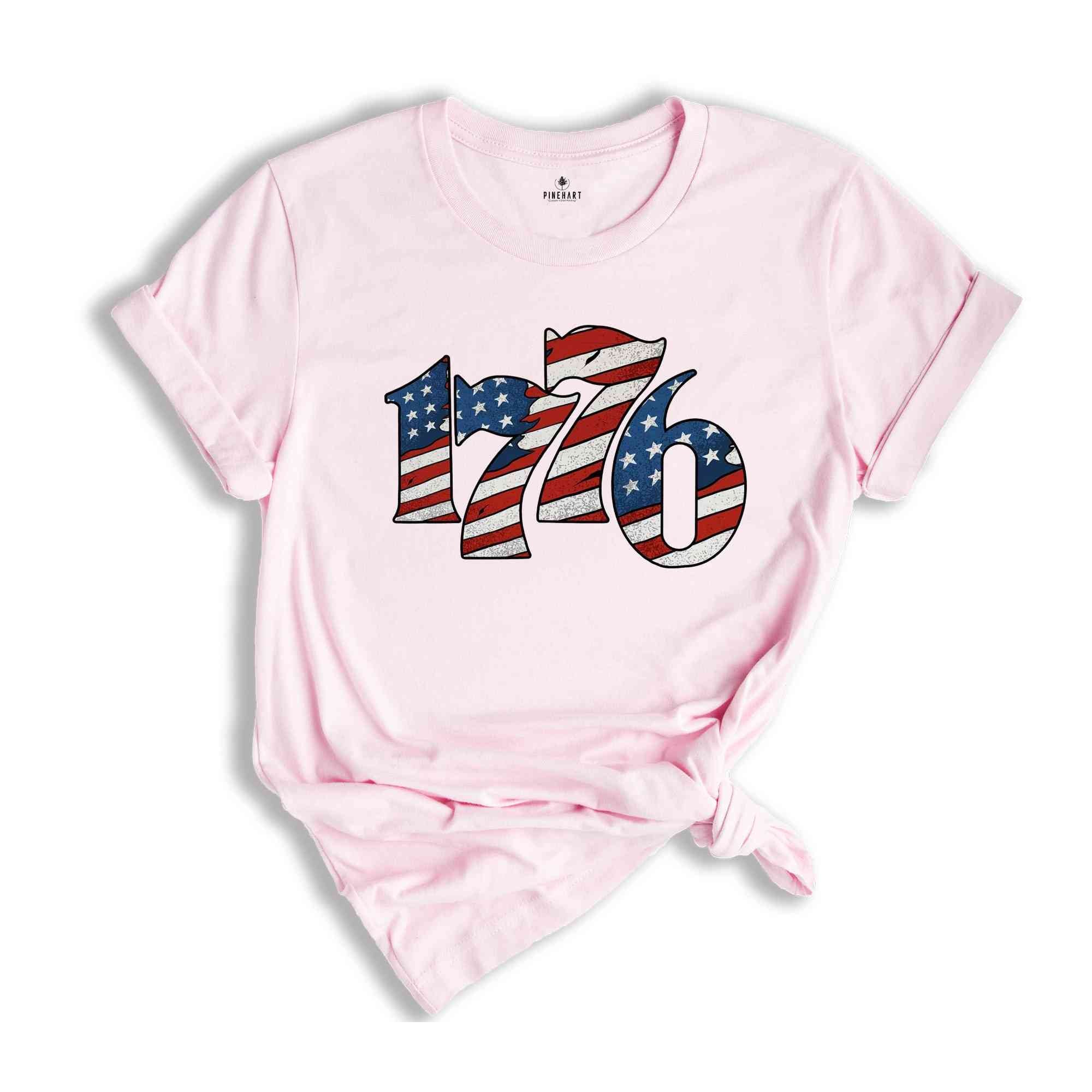 1776 Shirt, Independence Shirt, The Stars Shirt, T-Shirt, Veteran Shirt, American History 1776 Independence Day Shirt, Fourth of July