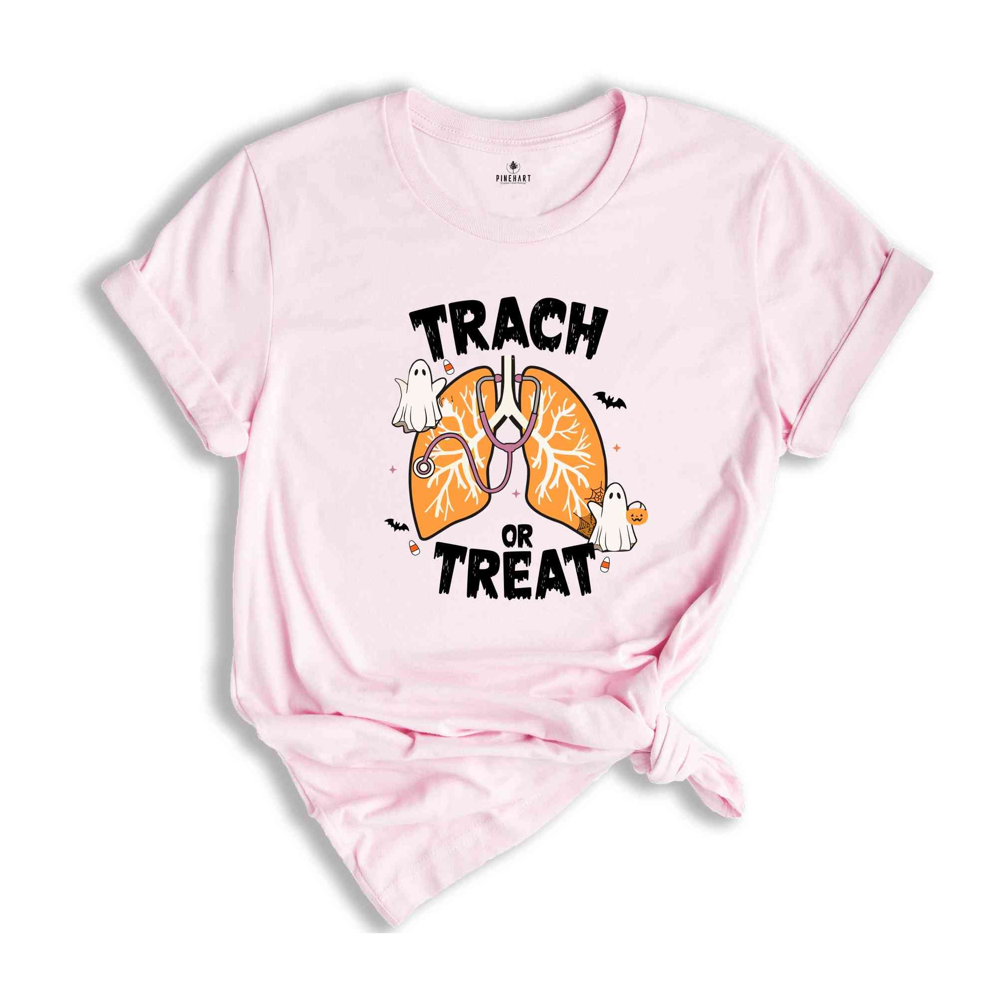 Trach Or Treat Shirt, Therapist Halloween Shirt, Funny Nurse Halloween Shirt, NICU Shirt, Nurse Fall Shirt, Halloween Gift