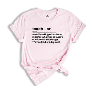 Teacher definition shirt, teacher shirt, teacher appreciation, Back to School , School shirt, Gift for teacher shirt, Teachers Day Shirt