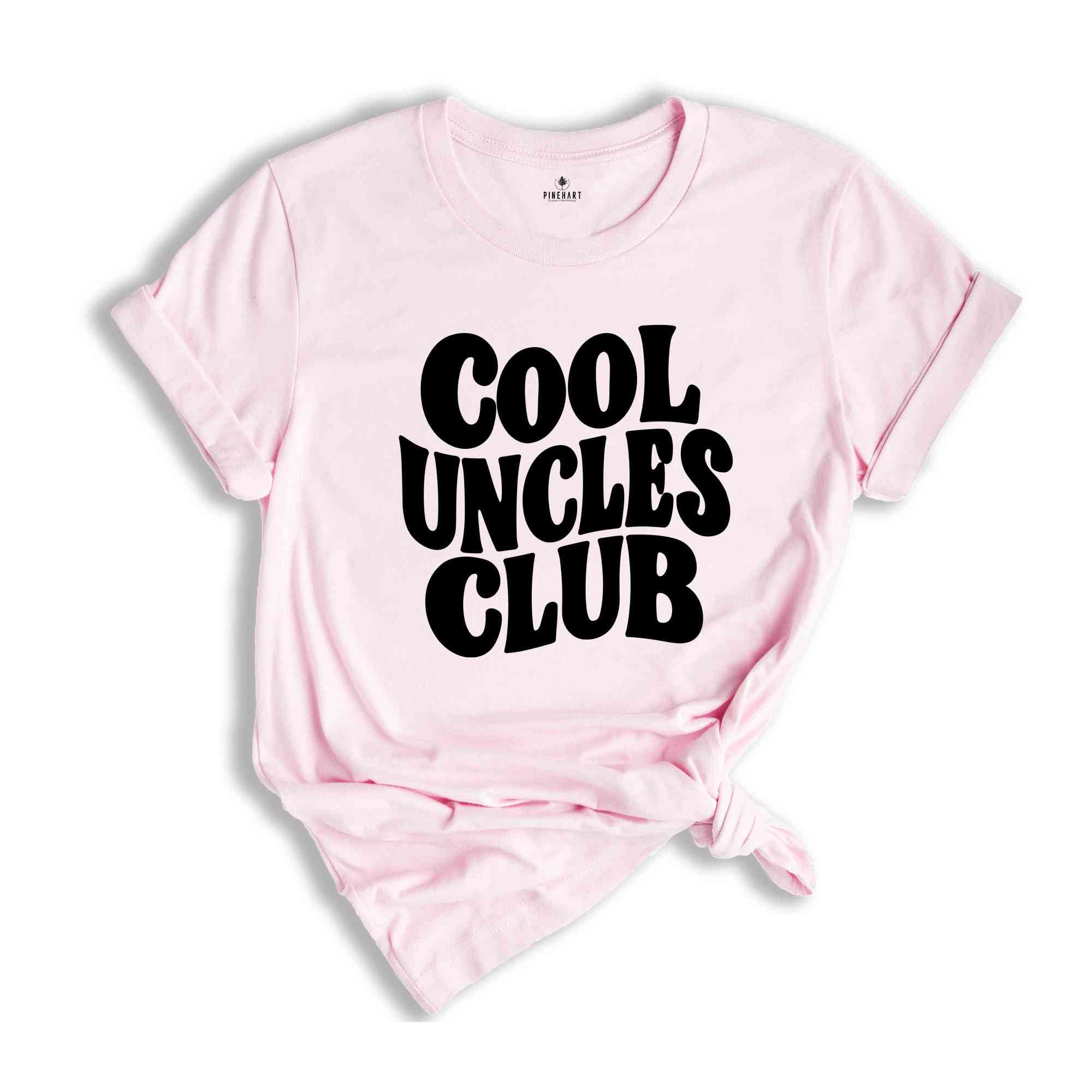 Cool Uncles Club Shirt, Funny Uncle Shirt, Uncle Gifts For Fathers Day, Cool Uncle Shirt, Gifts From Nephew, Funny Family Shirt