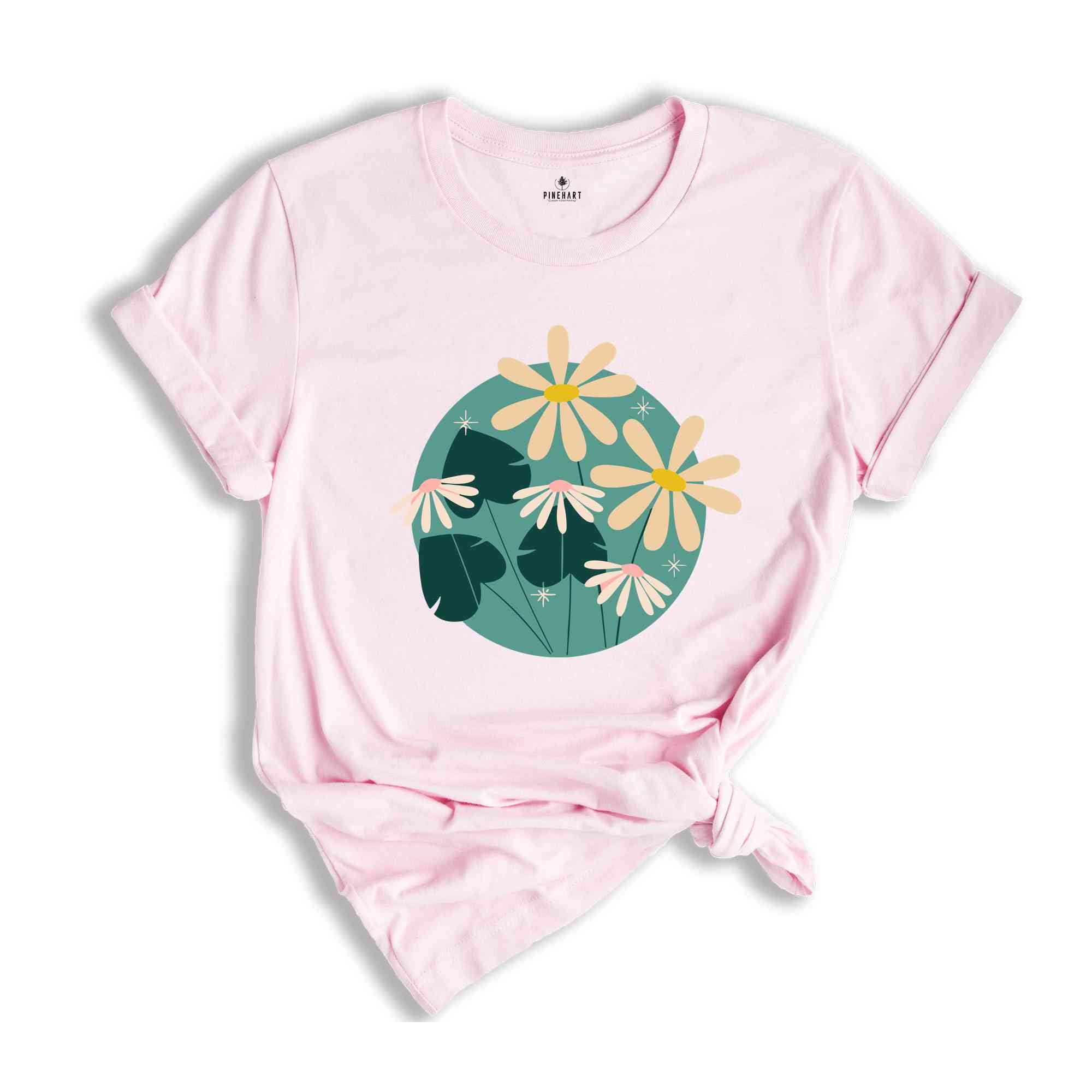 Flower Shirt, Cute Flower Shirt, Floral Shirt, Trendy Floral Shirt, Flowers lover Shirt, Summer Shirt, Wildflower Shirt