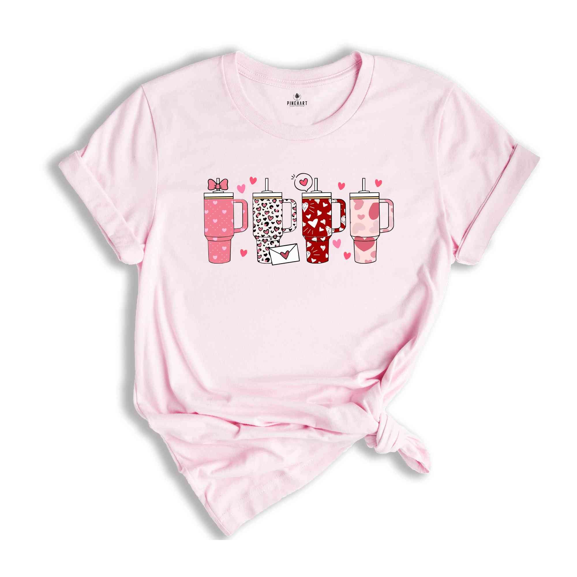 Valentine’s Cup Shirt, Valentine's Day Shirt, Valentines Candy Heart Shirt, Retro Valentines Shirt, Love Shirt