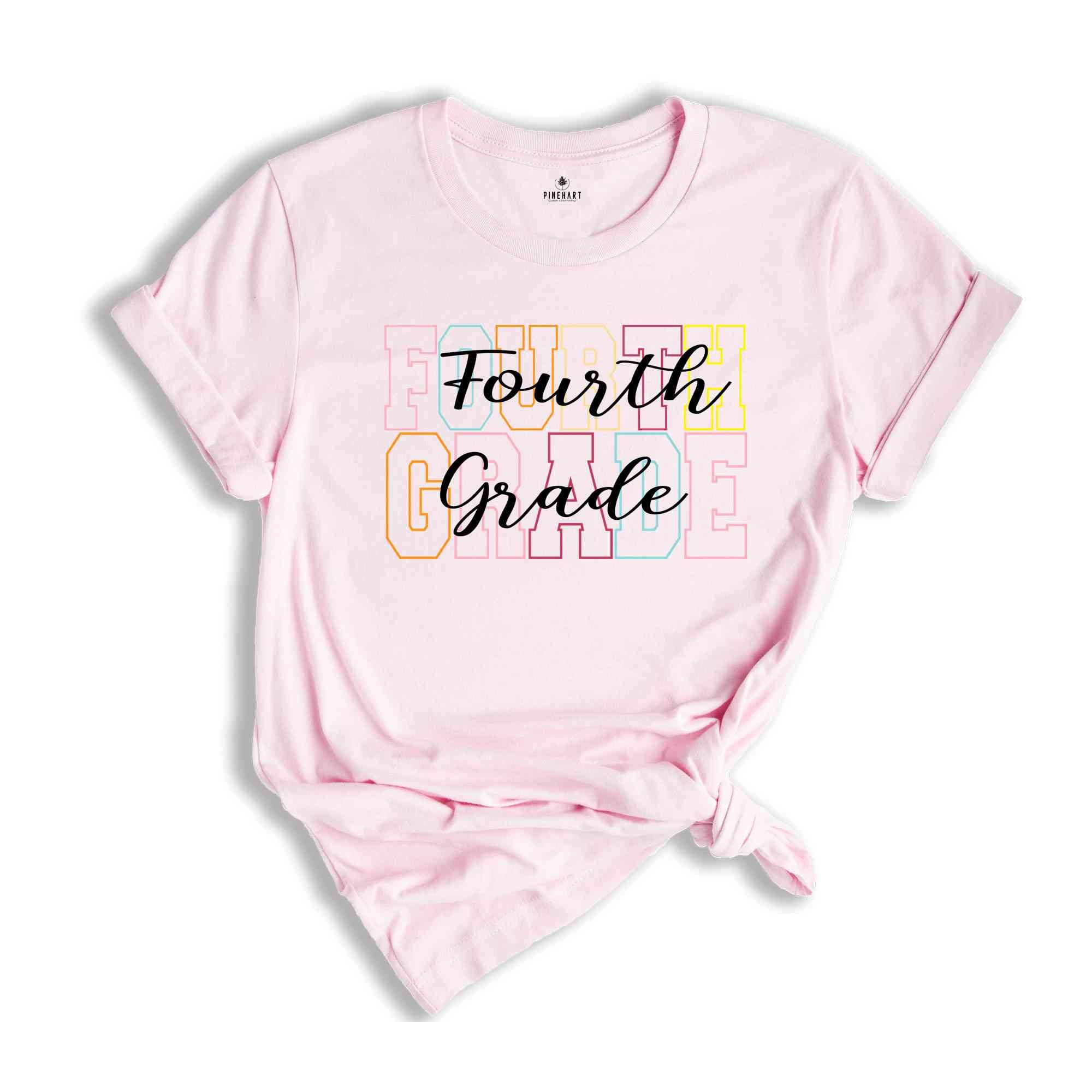 Fourth Grade Teacher Shirt, 4th Grade Teacher Shirt, 4th Grade T-Shirt, Fourth Grade TShirt, Elementary School, Teaching Tee