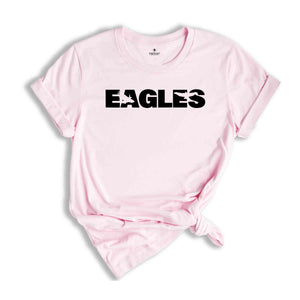 Eagles Shirt, Eagles School Shirt, Eagles Team Shirt, Team Mascot Shirt, Custom Mascot Shirt, Art Mascot Shirt, Mascot Team Shirt