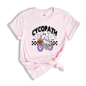 Cycopath Shirt, Cute Ghost Shirt, Halloween Shirt, Cute Halloween Shirt, Funny Halloween Tee, Boo Shirt, Ghost Shirt, Spooky Season Shirt