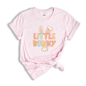 Little Bunny Shirt, Girls Cute Easter Tee, Cute Easter Day Shirt, Easter Bunny Shirt, Easter Day Gift