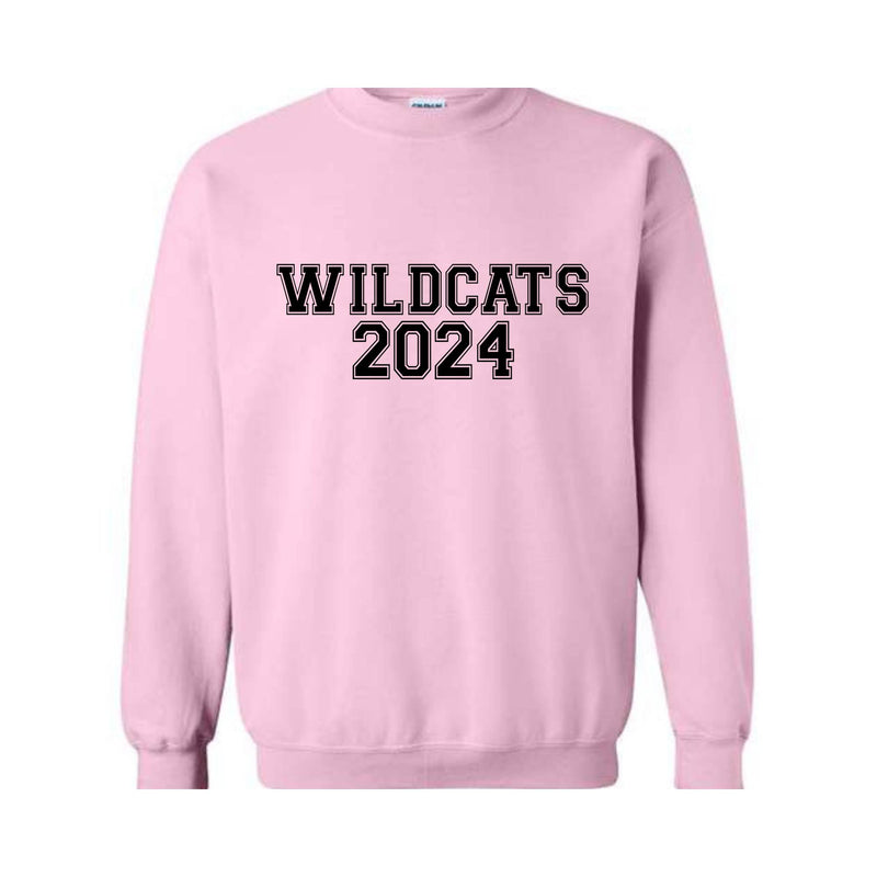 Team Mascot Sweat, Wildcats Sweatshirt, Mascot Crewneck, School Team Spirit, Wildcats Fan Sweatshirt, Wildcats Football