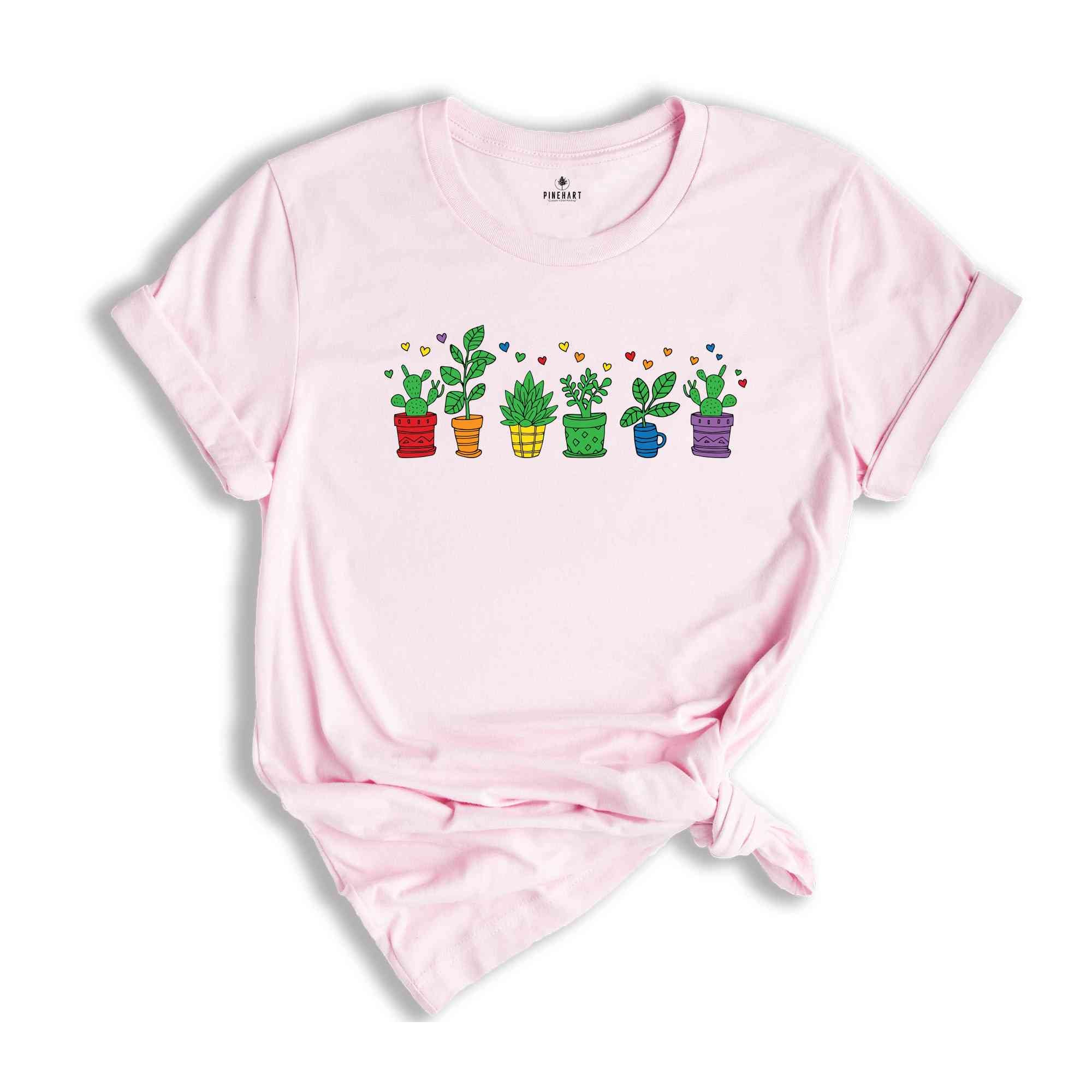 Gardener LGBT Shirt, Botaincal Shirt, Gardener Shirt, Pride Ally Shirt, Pride Month Shirt, LGBTQ Pride Shirt, Rainbow Shirt, Gay Shirt