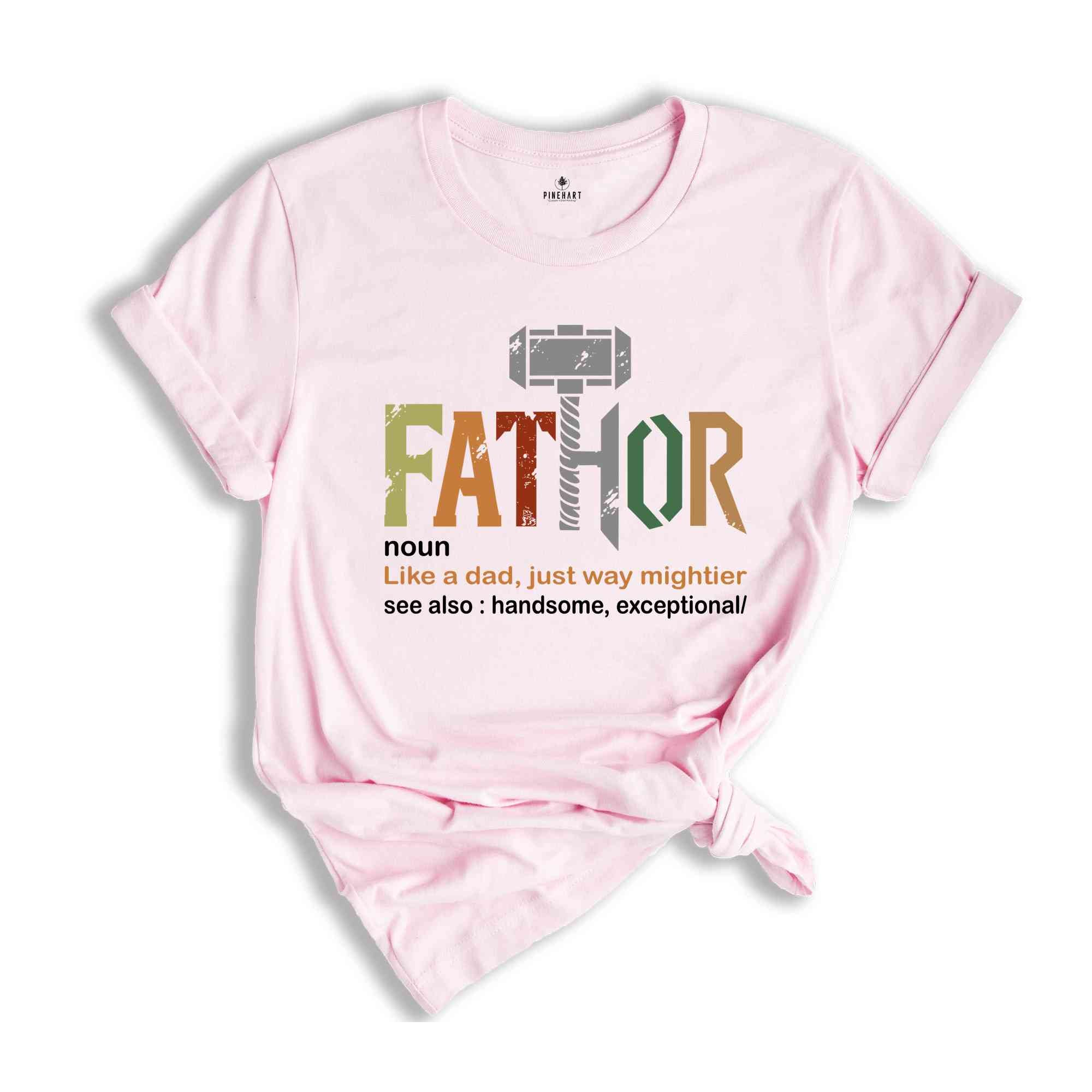 Fathor Shirt, Dad shirt, Superhero Dad Shirt, Father Shirt, Cool Father Shirt, Super Dad Shirt, Gift For Father