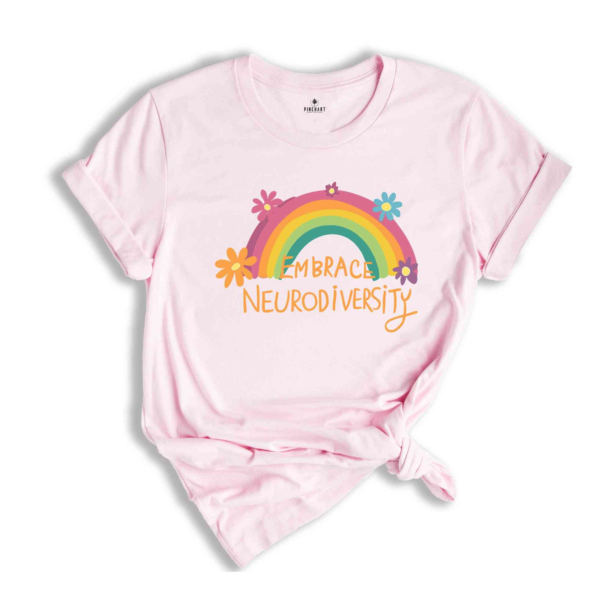 Neurodiversity Shirt, Autism, Mental Health, Embrace Neurodiversity Shirt, Autism Shirt, Autism Awareness, ADHD Shirt, Autism Mom Shirt