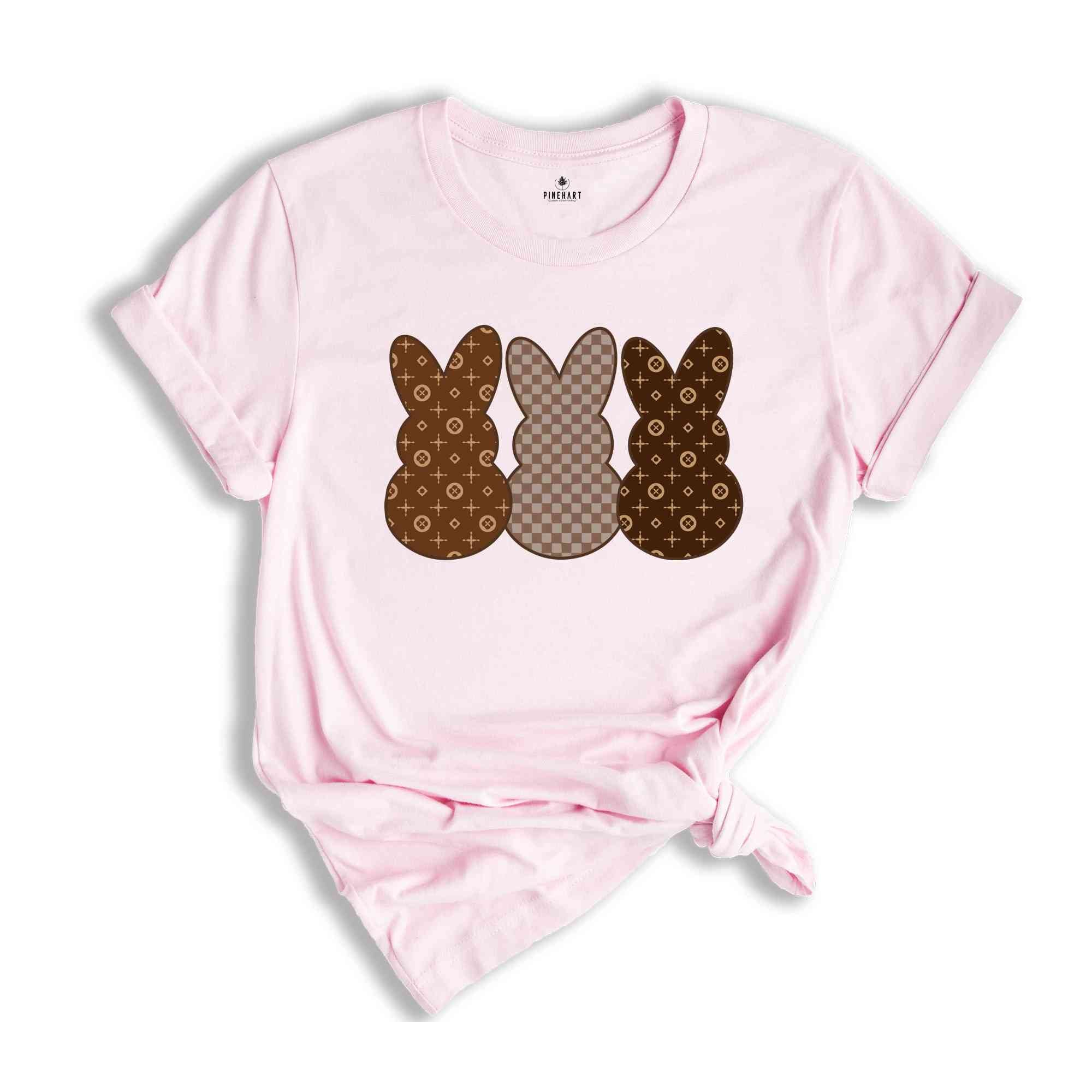 Brown Bunny Shirt, Easter bunny Shirt, Trendy Easter Shirt, Easter Vibes Shirt, Christian Shirt, Jesus Shirt