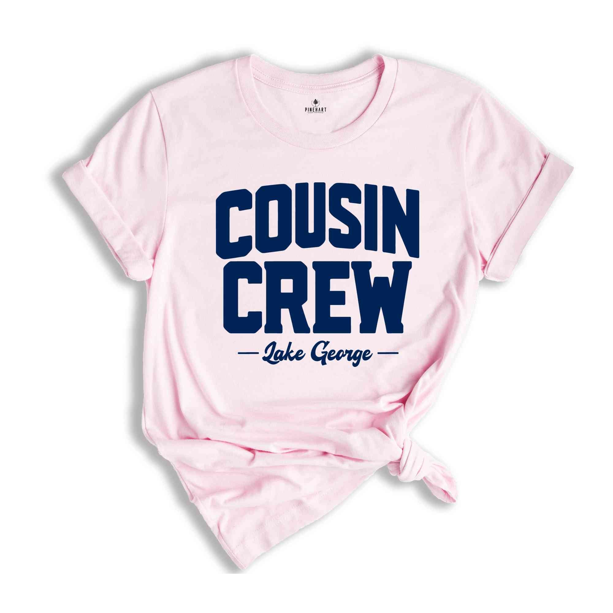 Cousin Crew Lake Shirt, Custom Summer Vacation T-Shirt, Personalized Cousin Weekend Shirt, Road Trip Shirt, Lake vacation Tee