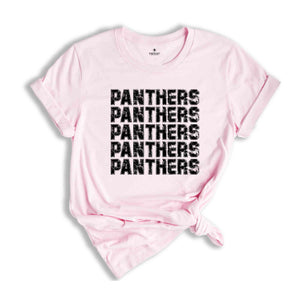 Team Mascot Shirt, Panthers Mascot Shirt, Panthers Fan Shirt, Panthers School Shirt, School Spirit Shirt, Panthers Team Shirt, Football Tee