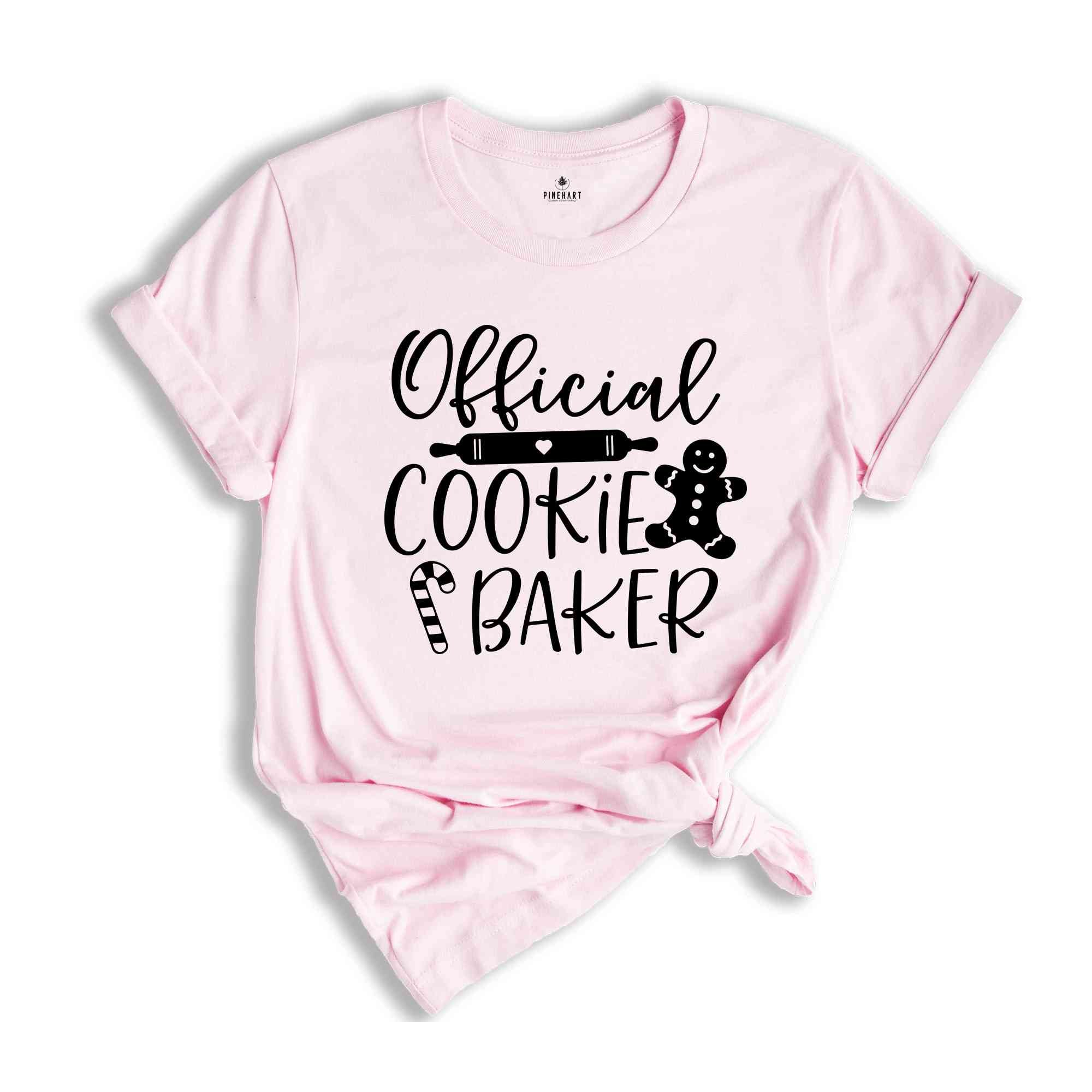 Official Cookie Baker Shirt, Christmas Shirt, Cookie Tester, Official Cookie, Cookie Baker Tee, Christmas Apparel, Baking Lover Tee