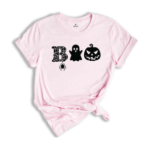 Halloween Boo Shirt, Halloween Ghost Shirt, Halloween Pumpkin TShirt, Kids Halloween Shirt, Spider Halloween Shirt, Toddler Halloween Shirt