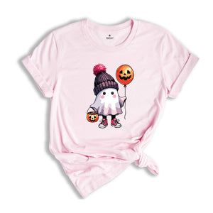 Ghost Halloween Shirt, Halloween Shirt, Halloween Party Shirt, Fall Shirt, Halloween Gift, Halloween Costume Shirt, Trick Or Treat Shirt