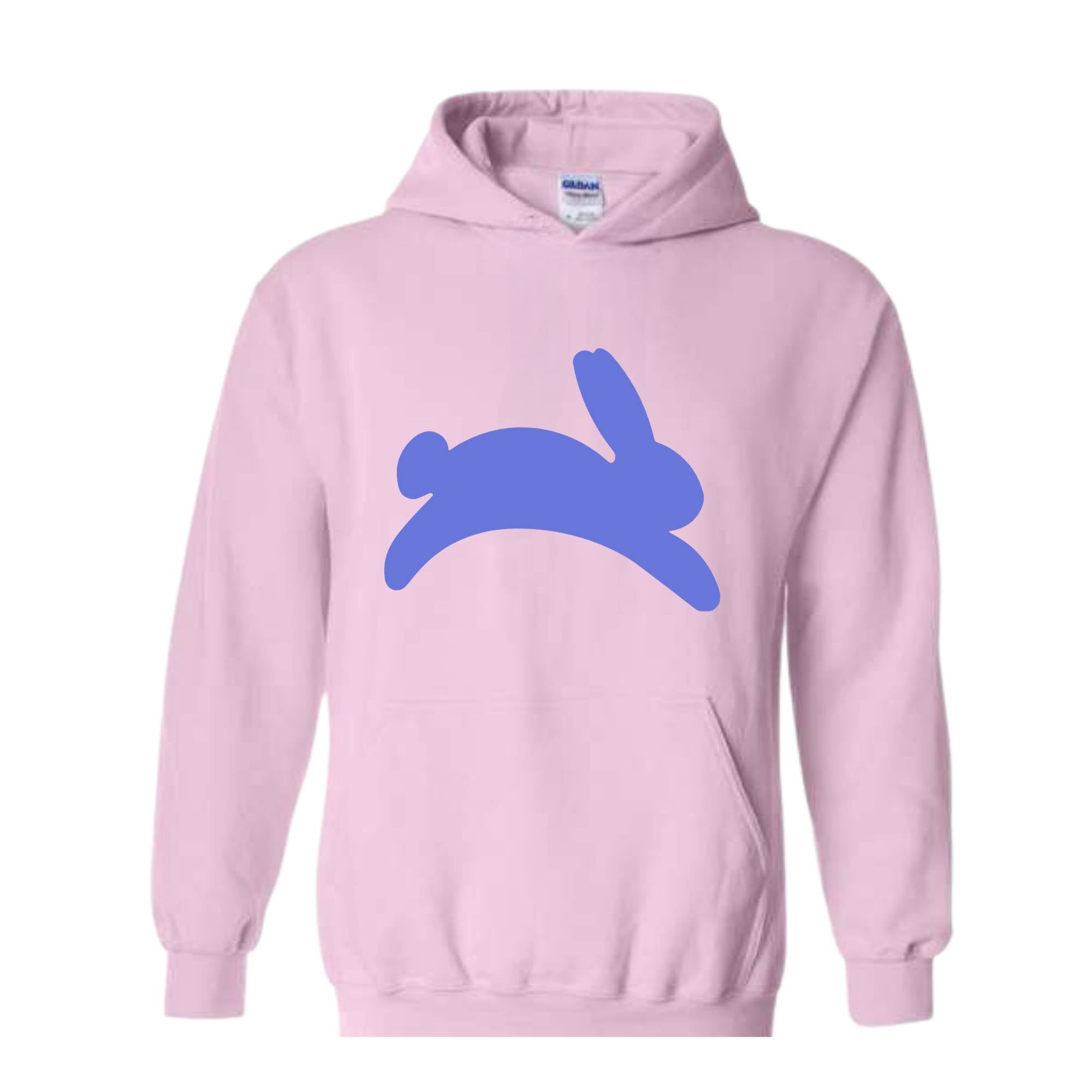 Rabbit Hoodie, Hipster Bunny Hoodie, Bunny Lover Hoodie, Wildlife Hoodie, Hare Hoodie