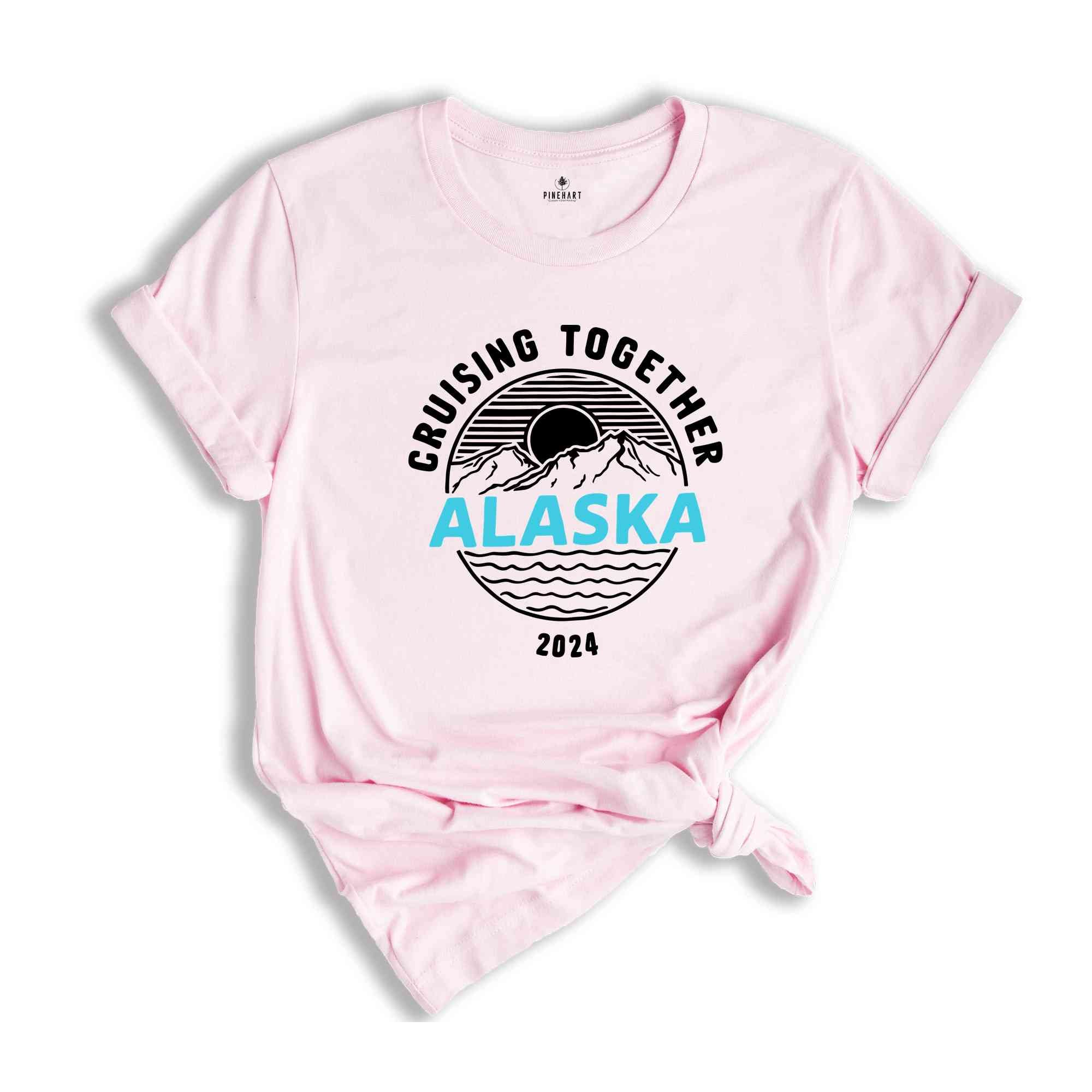 Family Cruising Together Alaska Shirt, Nautical Matching Shirt, Summer Vacation Shirt, Family Cruise Shirt, Cruise Crew Shirt, Vacay Tee